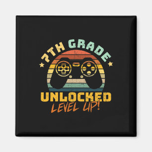 7th Seventh Grade Unlocked Level Up Game Back To S Magnet