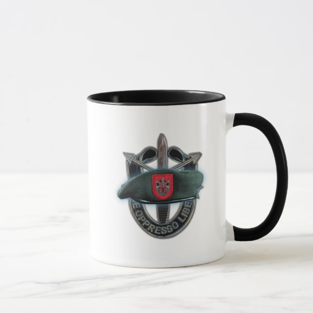 7th Special forces green berets flash Mug (Right)