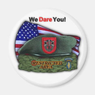 7th special forces green berets sfg vets magnet