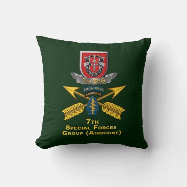 7th  Special Forces Group   Cushion (Front)