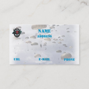 7th special forces group vets iraq business Card