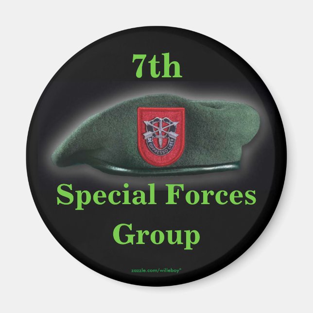 7th special forces group vets iraq magnet vfw (Front)