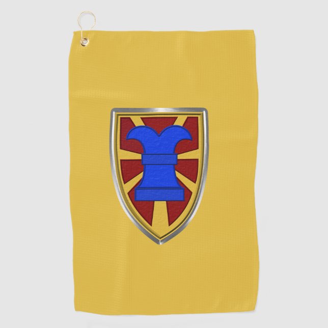 7th Transportation Brigade Expeditionary Patch Golf Towel (Front)