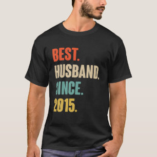 7Th Wedding Aniversary Gift For Him Best Husband S T-Shirt