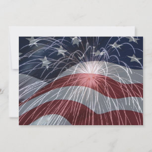 7x5 4th of July Party Invitation