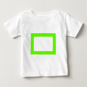 7X5 Card with Round Inside Conors Transp GreenLt Baby T-Shirt