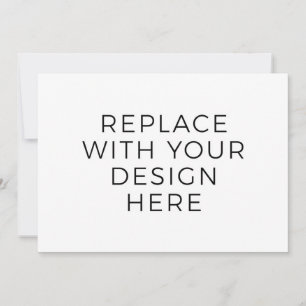 7x5" Card without Back Design Printing