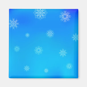 8024Snow Flake Pattern Magnet