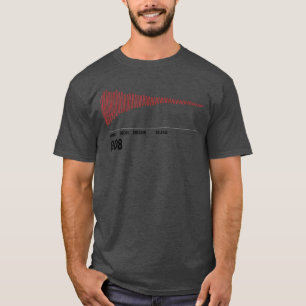 808 Drum Sine Waverap Rap Drummer Music Producer D T-Shirt
