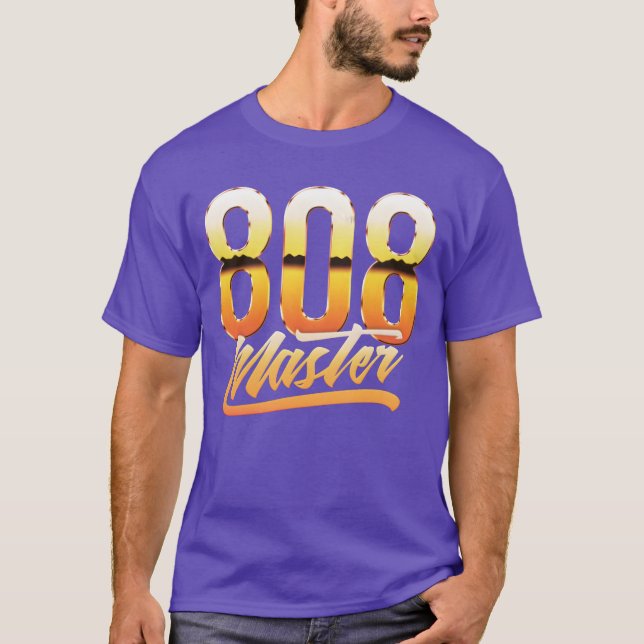 808 master 80s style T-Shirt (Front)