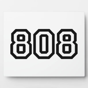 808 PLAQUE