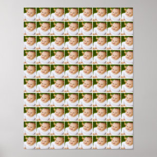 80 Individual Photo Collage Personalised Poster