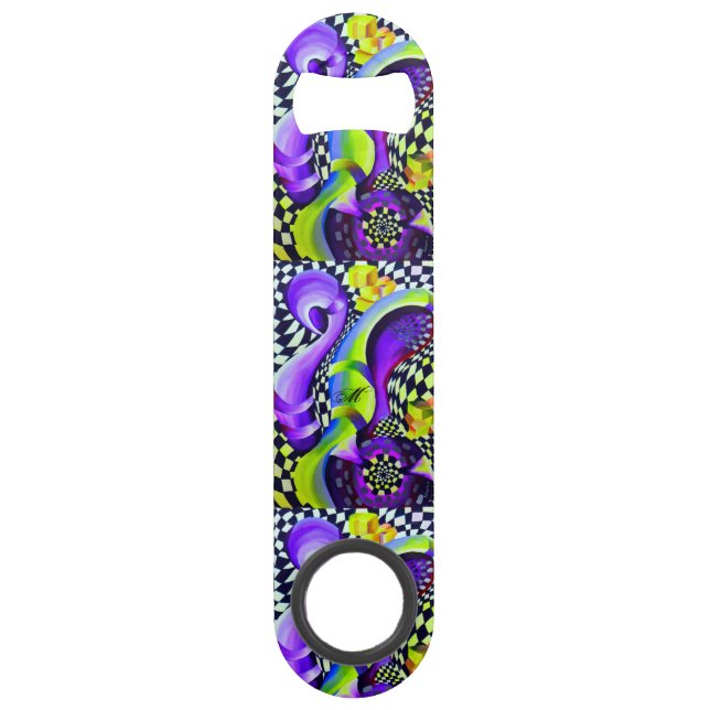 80 s Art Deco Geometric Pattern (Front)