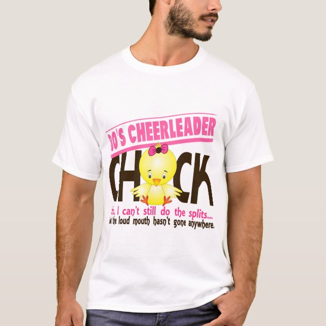80’s Cheerleader Chick T-Shirt (Front)