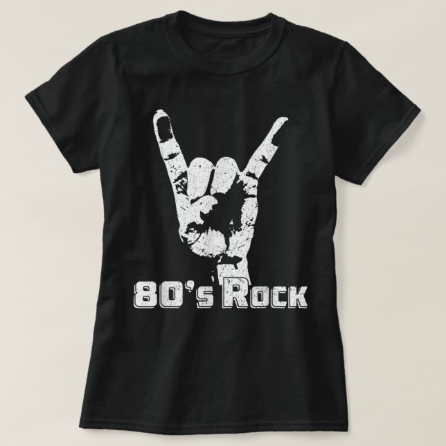 80 s Rock - 80s Rock Band  T-Shirt (Design Front)
