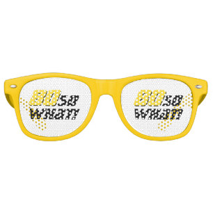 80 So what Funny Quote 80th Birthday  Retro Sunglasses