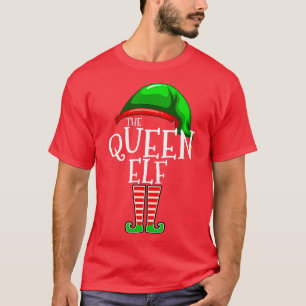 80 The Queen Elf Family Matching Group Christmas G T-Shirt