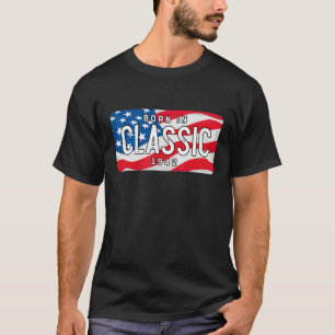 80 Year Old Born in 1942 Classic Car 80th Birthday T-Shirt