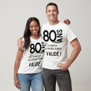 80 years, birthday humor gift T-Shirt