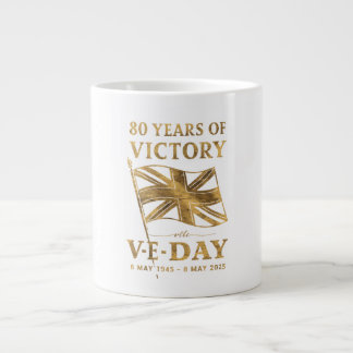 80 Years of Victory Large Coffee Mug