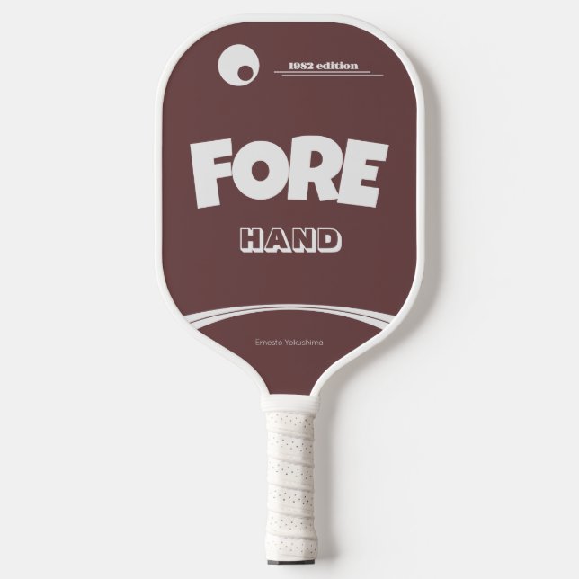 80ies Pickleball Paddle (Front)