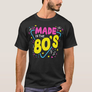 80s 80s Eighties Birthday Party Retro Theme T-Shirt