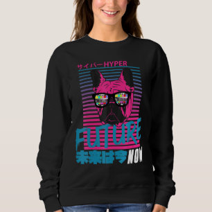 80s 90s Aesthetic Vaporwave Futurism Otaku Synthwa Sweatshirt
