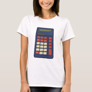 80's 90's Calculator Math School Nostalgia T-Shirt