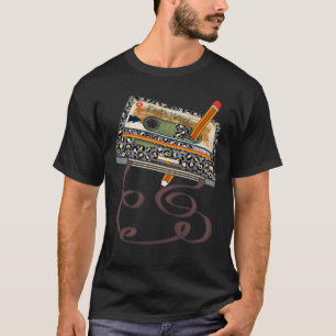 80s 90s Cassetteape Pencilhrowback Retro Vinta gif T-Shirt