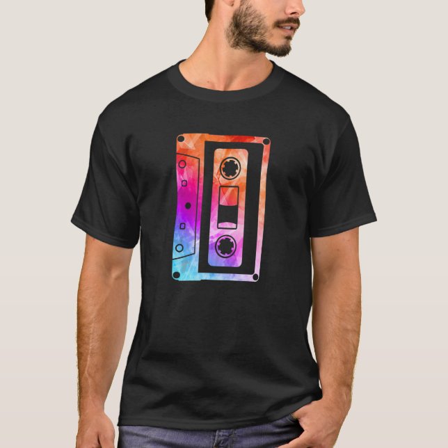 80s 90s Mixtape Cassette Tape Music Retro Party 1 T-Shirt (Front)
