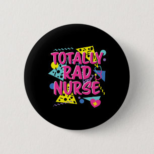 80s 90s Nurse Costume Lazy Halloween Party Theme 1 6 Cm Round Badge