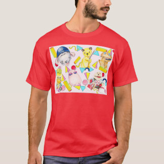 80s 90s Puppets Roland Rat T-Shirt