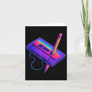 80s 90s Retro Cette Party Costume Gifts For Men Wo Card