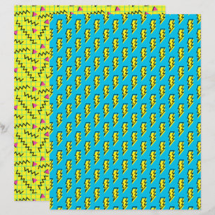 80's/90's Retro Neon Pattern