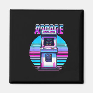 80s 90s Vintage Retro Arcade Video Game Old School Magnet