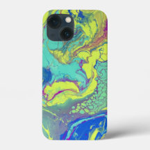 80's Acrylic Pour Phone Case