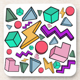 80s Aesthetic Vintage Retro Coaster