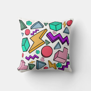 80s Aesthetic Vintage Retro Cushion