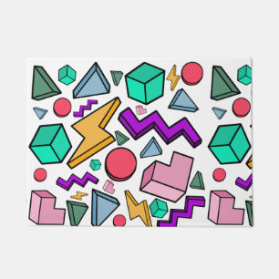 80s Aesthetic Vintage Retro Doormat