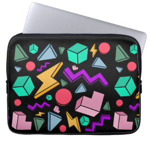 80s Aesthetic Vintage Retro Laptop Sleeve