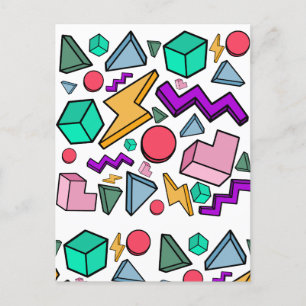80s Aesthetic Vintage Retro Postcard
