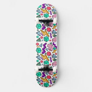 80s Aesthetic Vintage Retro Skateboard