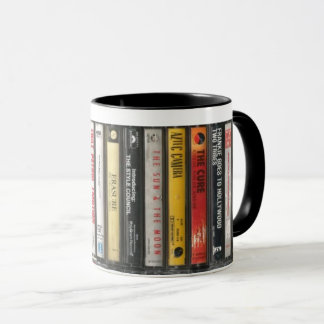 80's Alt music cassette tape mug