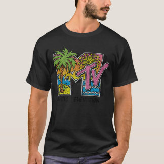 80s Beach Musicelevisionankop vintage friend T-Shirt