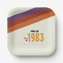 80's Birthday Party, Made in 1983 Retro