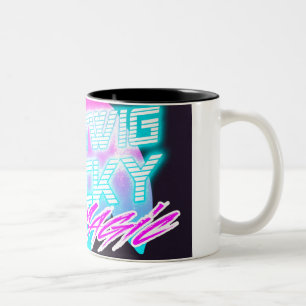 80s Bog Magic Two-Tone Coffee Mug