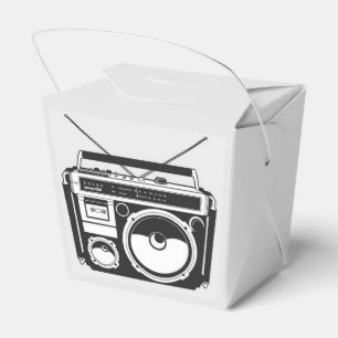 80s Boombox Favour Box