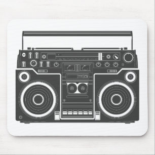 80s Boombox Mouse Pad