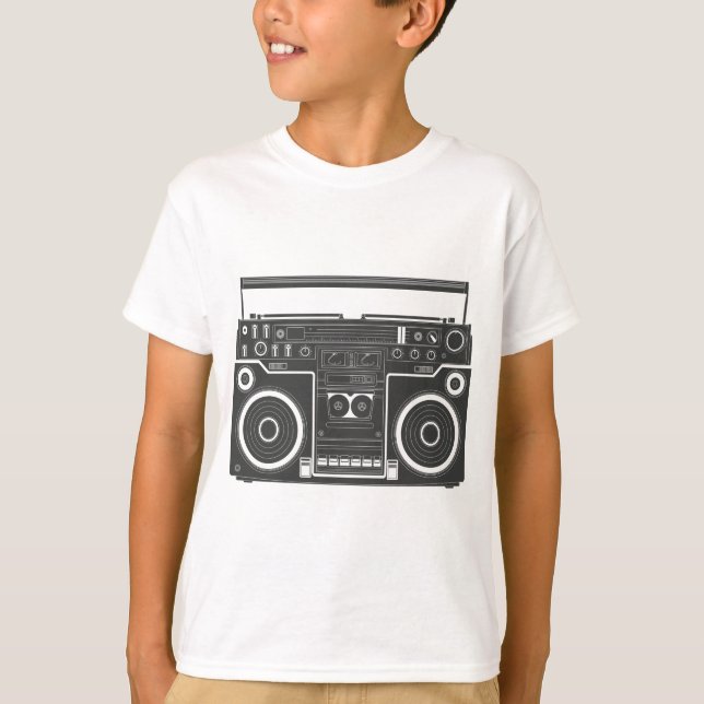 80s Boombox T-Shirt (Front)
