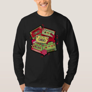 80s Cassette Tape 1980s Christmas Song Retro Vinta T-Shirt